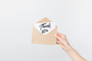 thank-you letter