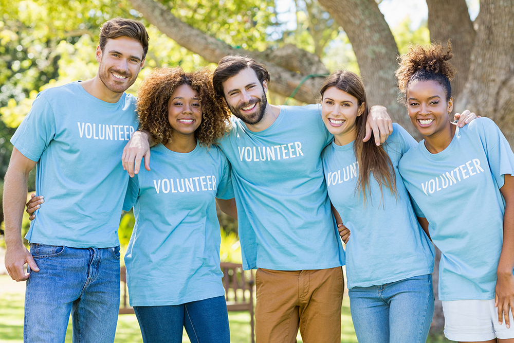 thanking volunteers 