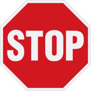 stop sign