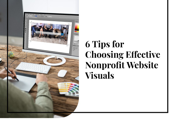 choosing effective nonprofit website visuals